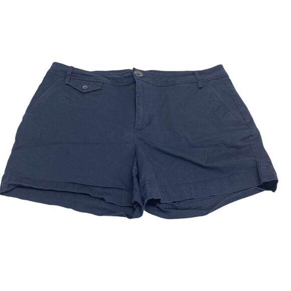 DKNY Navy Shorts size 12 - Picture 1 of 6